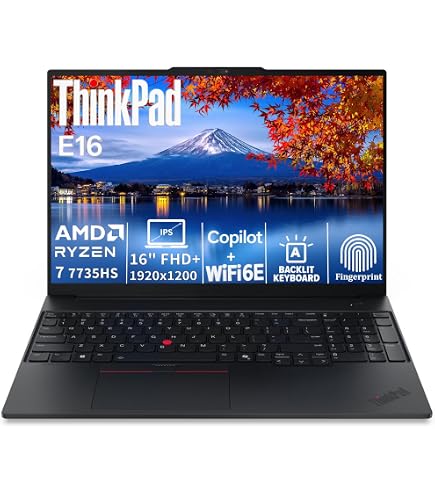 Amazon.com: Lenovo ThinkPad E16 Gen 2 16